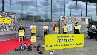 تظاهرات کهکشان ایران آزاد در برلین - ۱مرداد ۱۴۰۱