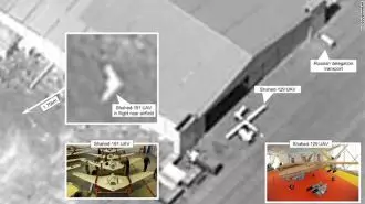تصاویر ماهواره‌ای از پهپادهای رژیم ایران