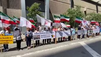 تظاهرات ایرانیان آزاده در اتاوای کانادا