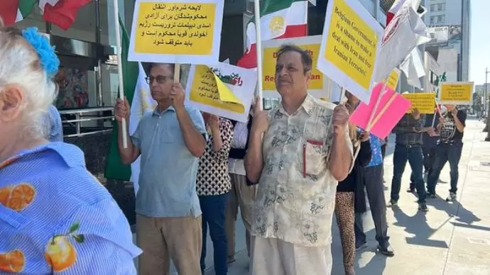 -تظاهرات ایرانیان آزاده در لس‌آنجلس - 1