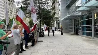 اعتراض ایرانیان آزاده علیه معامله ننگین با رژیم آخوندی