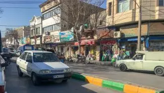 مشهد- خیابان چهنو: پخش شعارهای خامنه‌ای درود بر رجوی