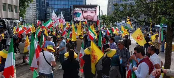 -تظاهرات بزرگ ایرانیان آزاده در بروکسل - 1