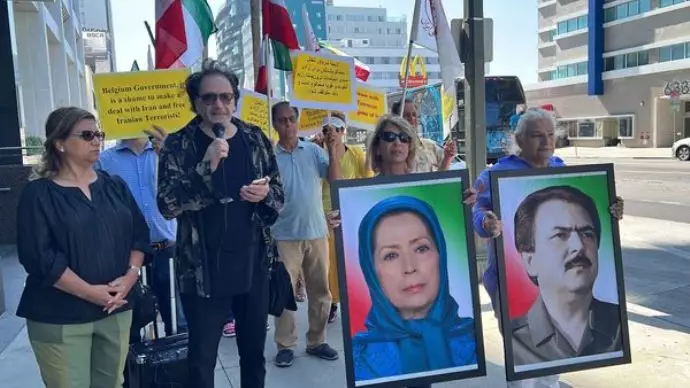 -تظاهرات ایرانیان آزاده در لس‌آنجلس - 2