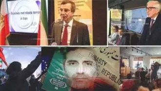  کارزار علیه معاملهٔ ننگین و فرستادن دیپلمات‌-تروریست رژیم نزد اربابانش در تهران-صلاح عبدالله نژاد