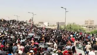 تجمع مردم عراق در منطقه سبز