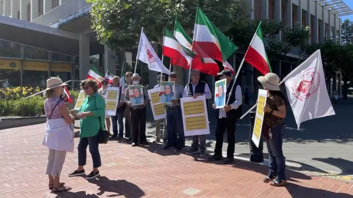 -تظاهرات ایرانیان آزاده در و شمال کالیفرینا - 2