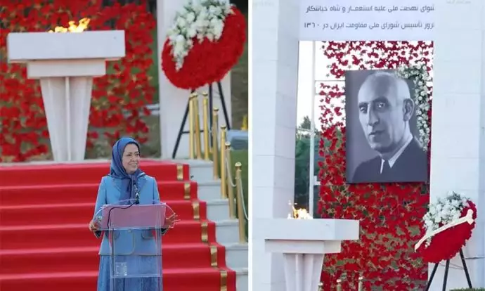 -خانم مریم رجوی: به مصدق بزرگ می‌گوییم ملت ایران در مبارزه برای آزادی پایدار و مصمم است
