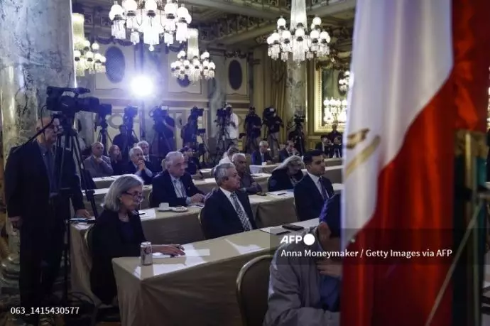 خبرگزاری فرانسه- کنفرانس در واشنگتن برای بررسی اهداف برنامه هسته‌یی رژیم در بیستمین سالگرد افشاگری نطنز - 10