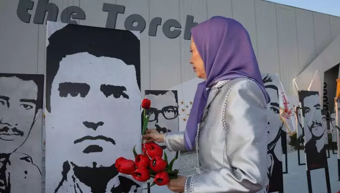 بازدید خانم مریم رجوی از موزه شهیدان مقاومت ایران