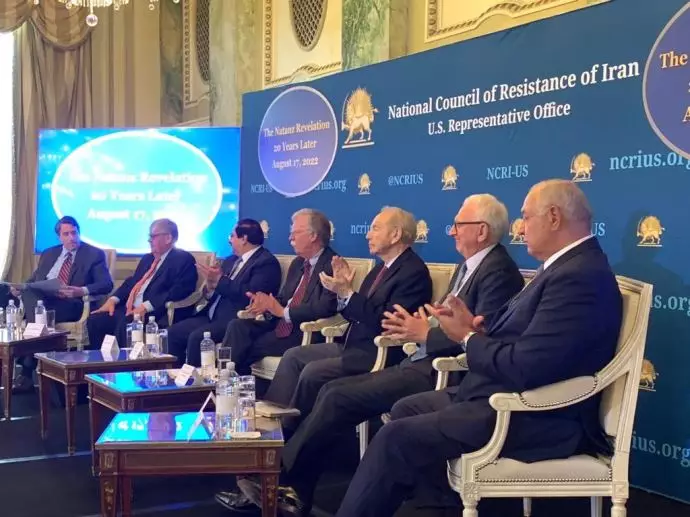 کنفرانس در واشنگتن برای بررسی اهداف برنامه هسته‌یی رژیم در بیستمین سالگرد افشاگری نطنز - 3