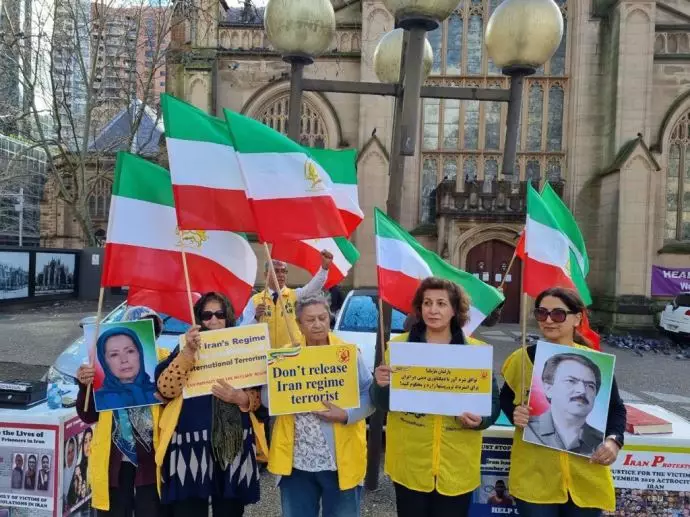 آکسیون اعتراضی ایرانیان آزاده در سیدنی در حمایت از مقاومت ایران - 4