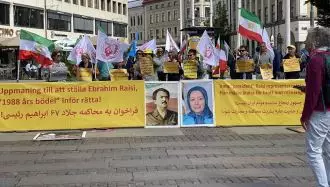 آکسیون اعتراضی ایرانیان آزاده در یوتوبوری همزمان با مذاکرات اتمی آخوندها -۱۵مرداد ۱۴۰۱