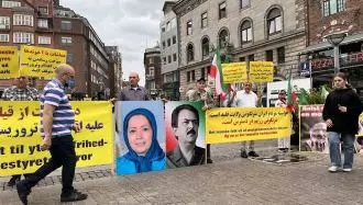 تظاهرات ایرانیان آزاده در کپنهاگ