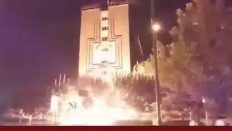 تهران: تهاجم کانون‌های شورشی به وزارت ارتباطات و فناوری اطلاعات - چهارشنبه شب ۲۳شهریور