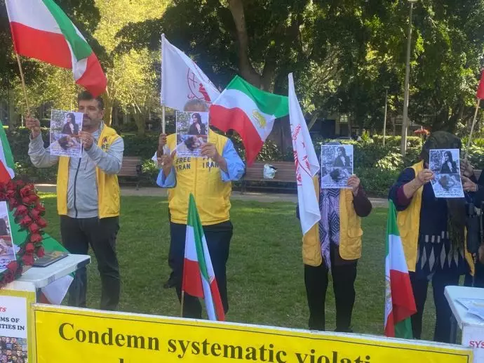 تجمع ایرانیان آزاده و هواداران مقاومت ایران در سیدنی استرالیا - 1