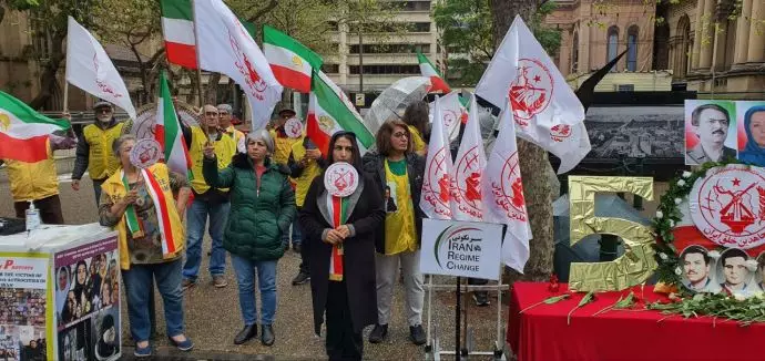 -جشن پنجاه و هشتمین سال تأسیس سازمان مجاهدین خلق ایران در استرالیا - 2