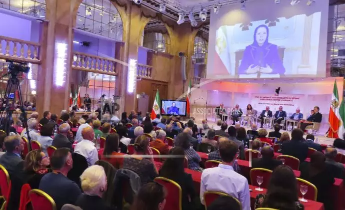 کنفرانس پاریس «پایان دادن به مصونیت سران و مقامات رژیم ایران به جرم نسل‌کشی و جنایت علیه بشریت» - 1