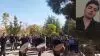 مراسم خاکسپاری جوان شورشی با نام سعید محمدی در کرمانشاه