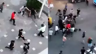 ترس نیروی انتظامی از  جوانان شورشگر