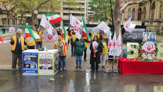 جشن پنجاه‌وهشتمین سال تأسیس سازمان مجاهدین خلق ایران در استرالیا