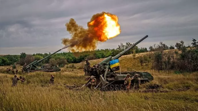 توپخانه ارتش اوکراین