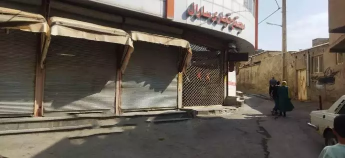 -دیواندره- اعتصاب مغازه‌داران به‌قتل مهسا امینی -۲۸ شهریور