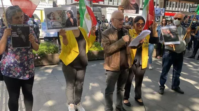 تظاهرات ایرانیان آزاده هواداران سازمان مجاهدین در سیدنی - حمایت از قیام مردم ایران - 4