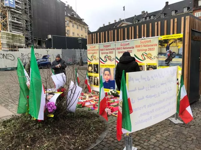 کپنهاک - نمایشگاه تصاویر شهدای قیام در همبستگی با قیام سراسری مردم ایران - ۱۰بهمن - 7