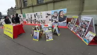 آکسیون ایرانیان آزاده در برن سوئیس