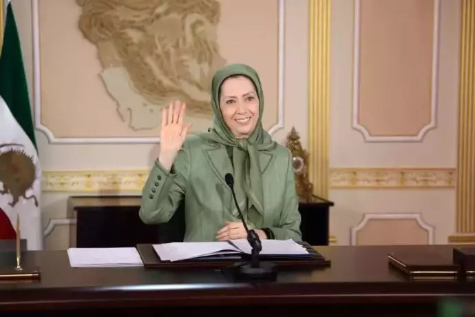 سخنرانی خانم مریم رجوی در جلسه همبستگی با انقلاب دموکراتیک مردم ایران