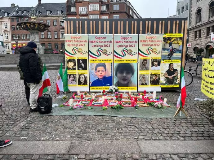 کپنهاک - نمایشگاه تصاویر شهدای قیام در همبستگی با قیام سراسری مردم ایران - ۱۰بهمن - 4