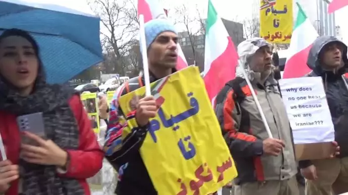 -تظاهرات ایرانیان آزاده در بلژیک - 1