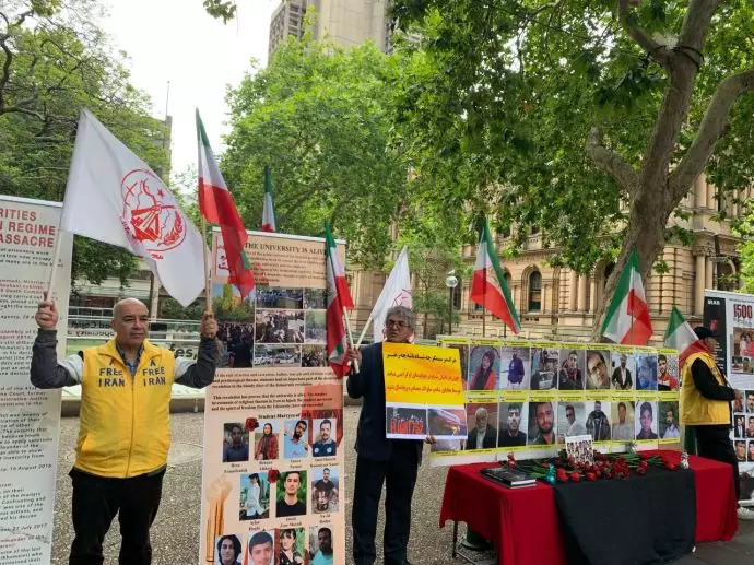 سیدنی - تظاهرات ایرانیان آزاده در سالگرد سرنگون کردن هواپیمای مسافربری اوکراینی-۱۷دی ۱۴۰۱ - 2
