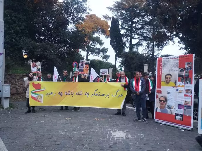 رم - آکسیون ایرانیان آزاده در سومین سالگرد جان‌باختن ۱۷۶مسافر هواپیمای اوکراینی - ۱۷دی۱۴۰۱ - 6