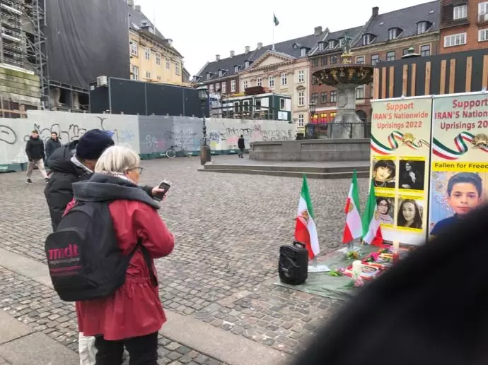 کپنهاک - نمایشگاه تصاویر شهدای قیام در همبستگی با قیام سراسری مردم ایران - ۱۰بهمن - 14