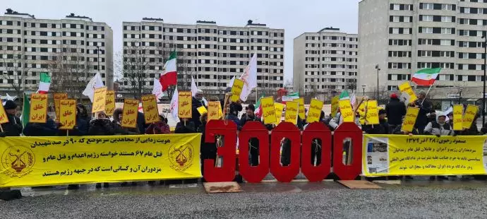 -استکهلم سوئد - تظاهرات ایرانیان آزاده در مقابل دادگاه سوئد - 0