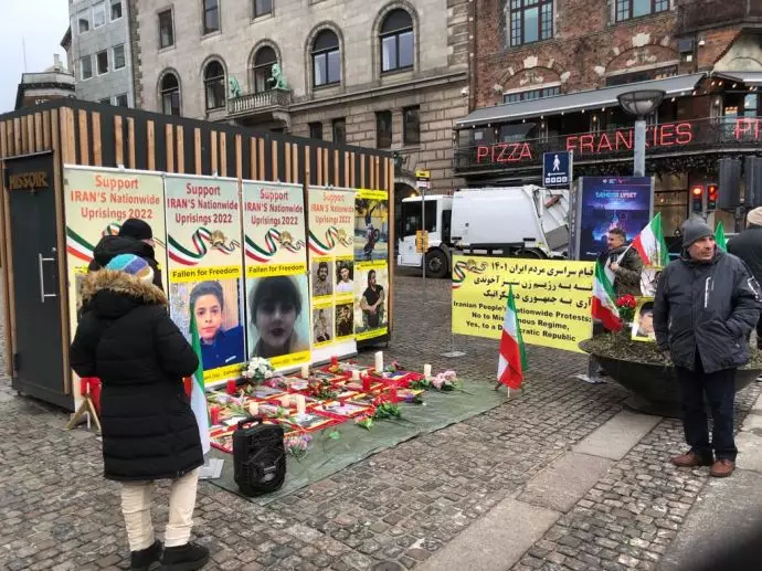 کپنهاک - نمایشگاه تصاویر شهدای قیام در همبستگی با قیام سراسری مردم ایران - ۱۰بهمن - 8