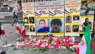 کپنهاگ - نمایشگاه تصاویر شهدای قیام در همبستگی با قیام سراسری مردم ایران - ۱۰بهمن