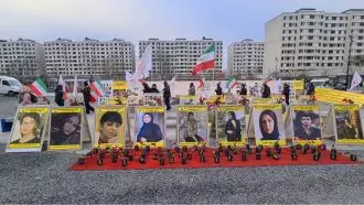 استکهلم سوئد - آکسیون ایرانیان آزاده و هواداران سازمان مجاهدین در برابر دادگاه دژخیم حمید نوری