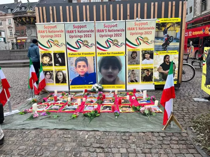 کپنهاک - نمایشگاه تصاویر شهدای قیام در همبستگی با قیام سراسری مردم ایران - ۱۰بهمن - 3