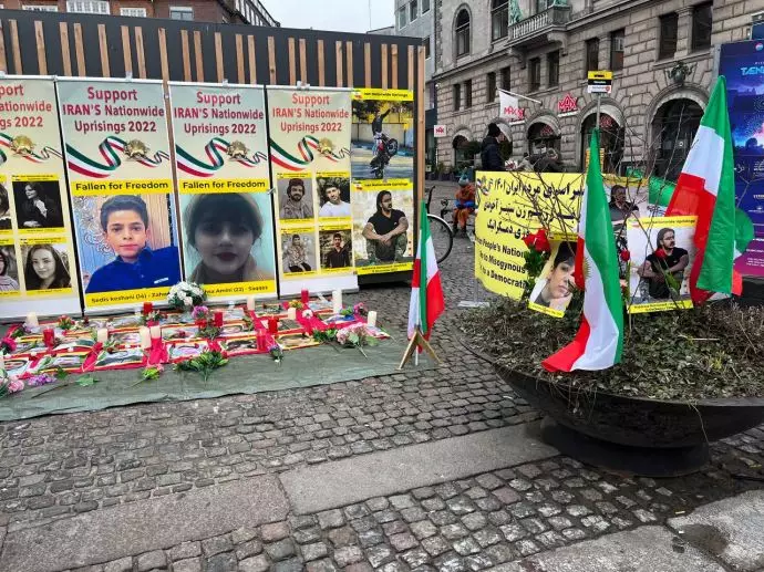 کپنهاک - نمایشگاه تصاویر شهدای قیام در همبستگی با قیام سراسری مردم ایران - ۱۰بهمن - 5