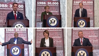 کنگره آمریکا - نمایشگاه دو روزه نقض حقوق‌بشر در ایران ـ سخنرانیهای شماری از اعضای مجلس نمایندگان