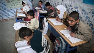 تصویری از یکی از مدارس در ایران