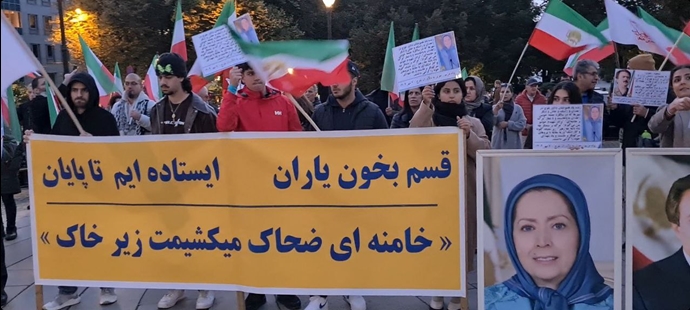 اسلو - آکسیون ایرانیان آزاده در همبستگی با مردم دلیر بلوچستان و در سالگرد جمعه خونین زاهدان - ۸مهر