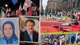 آمستردام و اسلو - آکسیون ایرانیان آزاده در سالگرد جمعه خونین زاهدان 