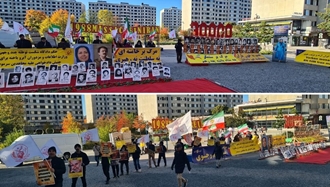 استکهلم - آکسیون ایرانیان آزاده همزمان با دادگاه استیناف دژخیم حمید نوری - ۲۴مهر