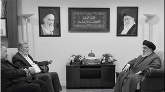 دیدار حسن نصرالله در لبنان با دبیرکل جهاد اسلامی