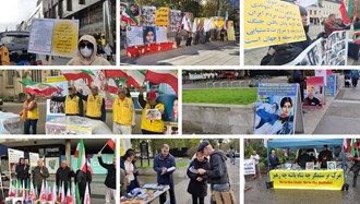 تظاهرات ایرانیان آزاده و هواداران سازمان مجاهدین در همبستگی با قیام سراسری در برمن، ترکو، سیدنی، کلن، لندن، مالمو، هانوفر و ونکوور -۶آبان ۱۴۰۲