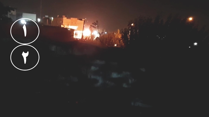 تهاجم و انفجار در قرارگاه عملیاتی قدس سپاه پاسداران و حمله به ناحیه بسیج قدس در تهران توسط قهرمانان کانون‌های شورشی